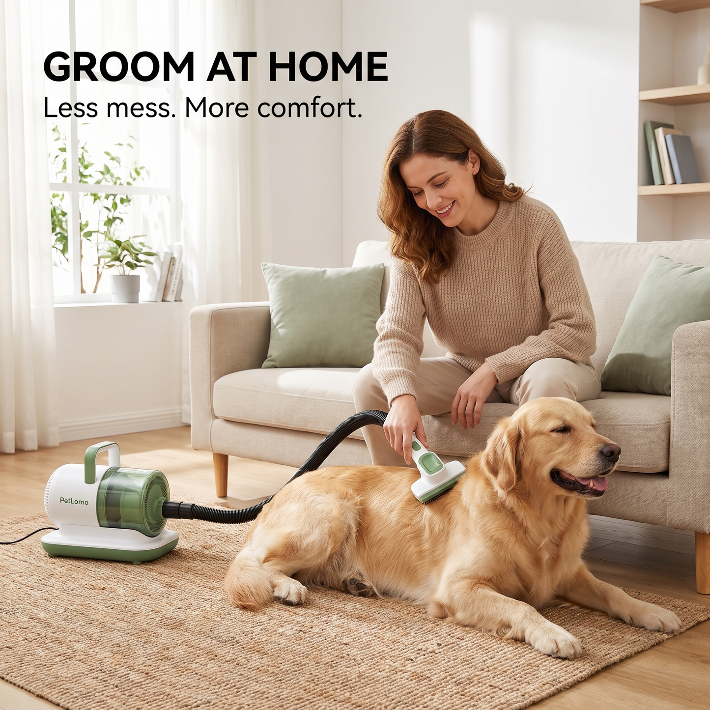 Pet Lomo Grooming Vacuum: The Ultimate Mess-Free Pet Grooming Vacuum