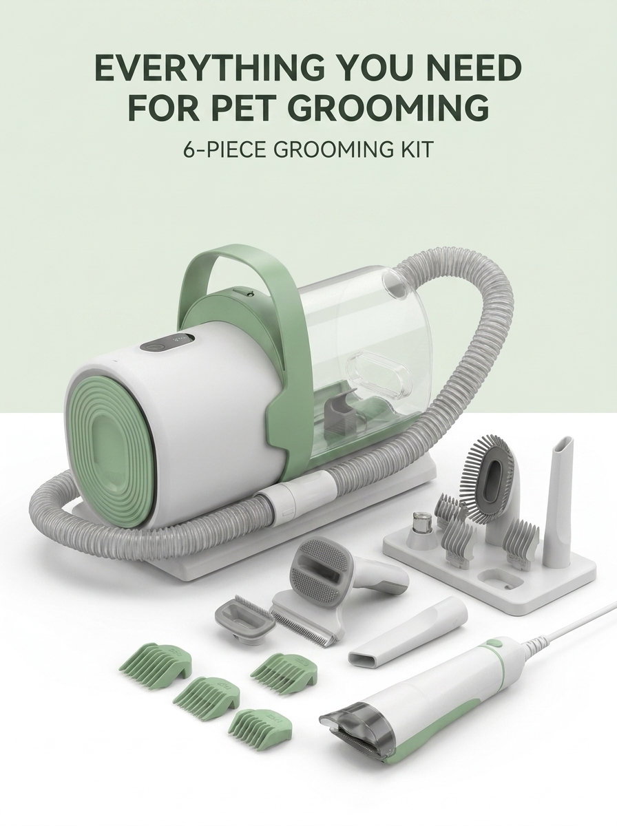 Pet Lomo Grooming Vacuum: The Ultimate Mess-Free Pet Grooming Vacuum